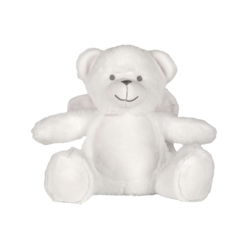 Nalle med vingar - vit - M