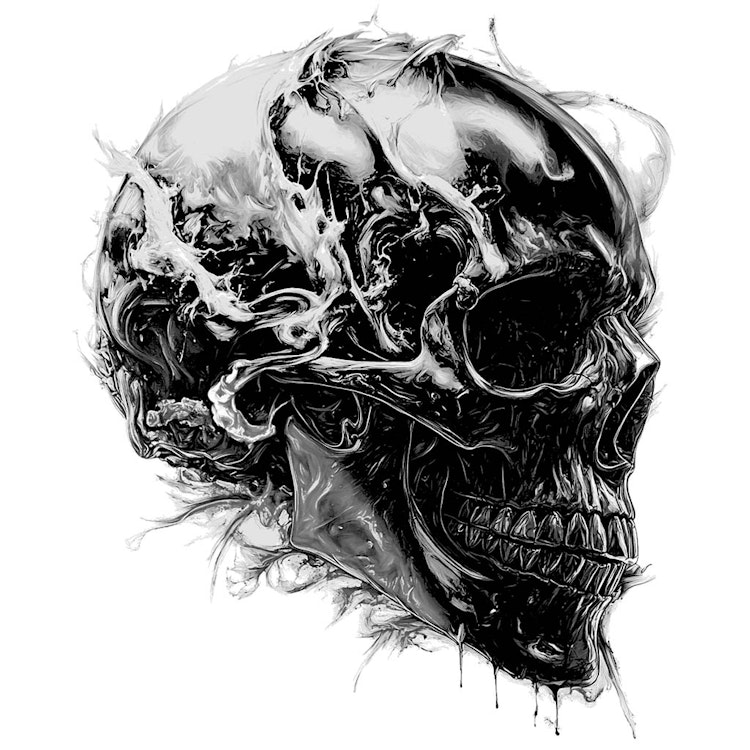 Döskallar - dtf tryck