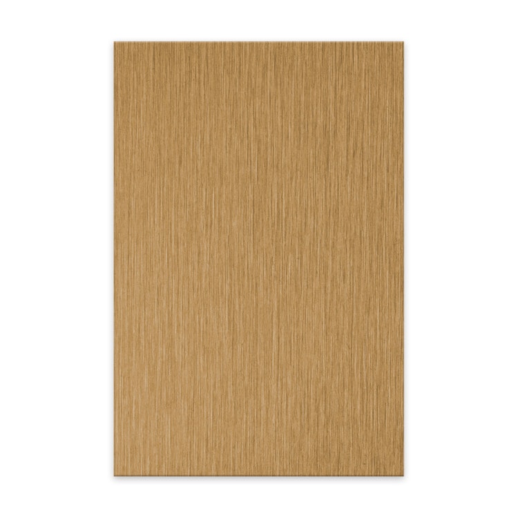 Sublimeringsplåt i Borstad Aluminium - flera färger - ca 18x25 cm