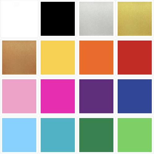 Skyltvinyl Blank  - Bredd 61 cm - metervara - Superior 4000-serien