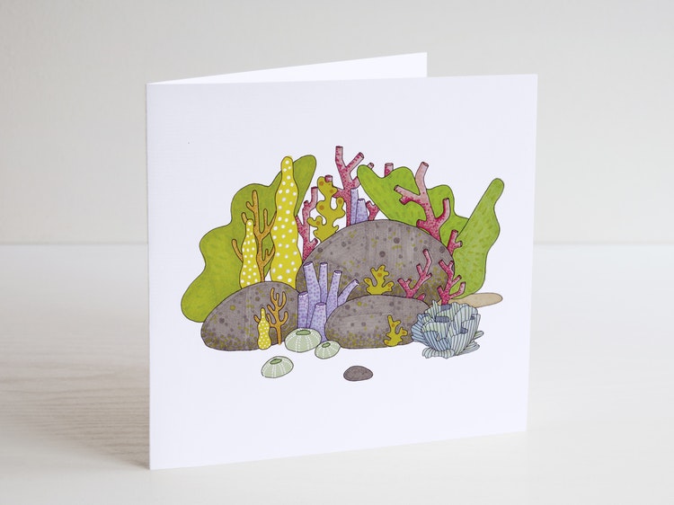 Lilla Revet - Folded Greeting Card