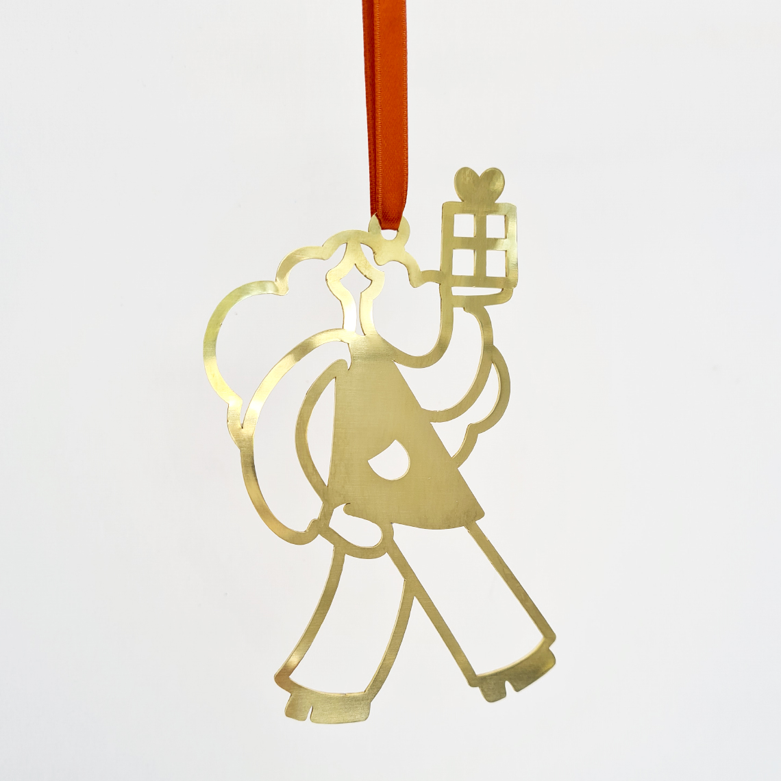 Brass ornament - Set of 3 - Merry Gentlefemme