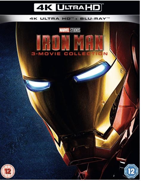 Iron Man Trilogy - Iron Man 1-3 4K Ultra HD + Bluray - Filmhyllan ...