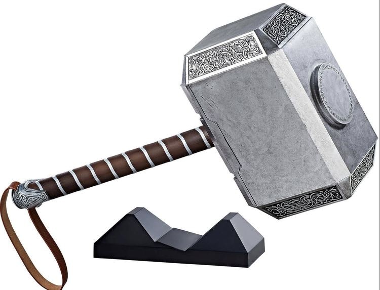 Hasbro Marvel Legends Thor Mjolnir Hammer Electronic Prop Replica In Stock