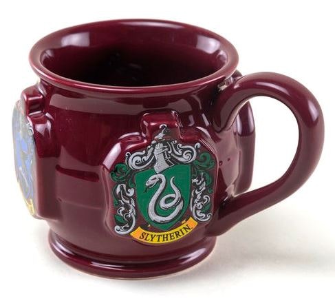 Keramik mugg Harry Potter Alla husens emblem - Filmhyllan ...