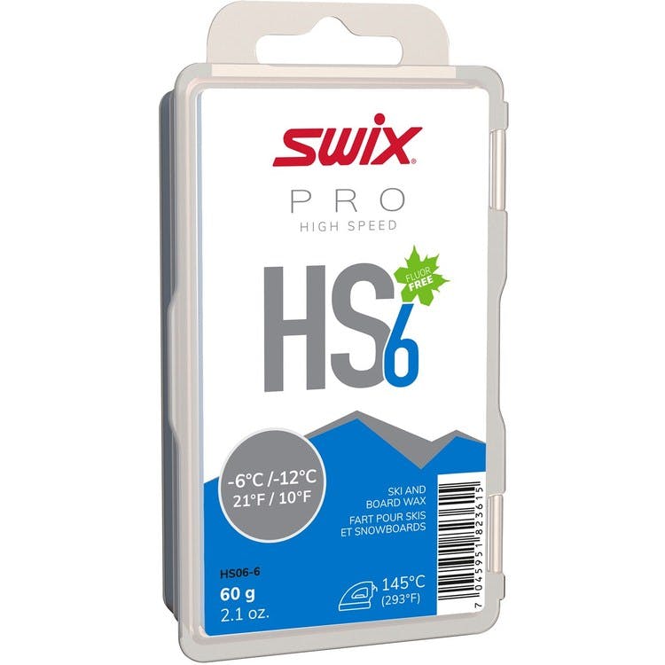 Swix HS6 Blue, -6°C/-12°C, 60g