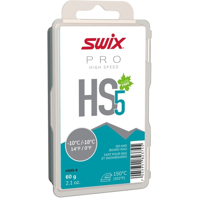 Swix HS5 Turquoise, -10°C/-18°C, 60g