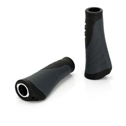 XLC Grips GR-S04 135/92 mm Black/Grey