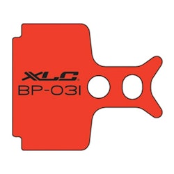 XLC Disc brake pad BP-O31 For Formula Mega ONE, R, RX Organic pad