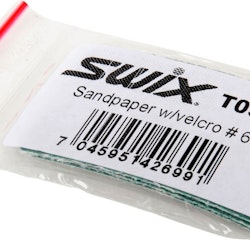 Swix T306 Sandpaper velcro 3pcs., # 60