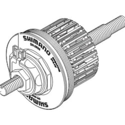 Shimano Navinsats 140mm 2.4W DH-2N35