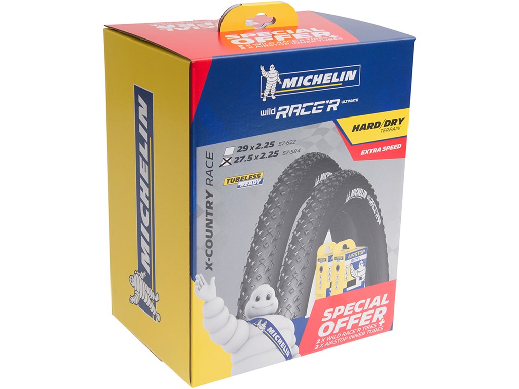 MICHELIN Wild Race'R kit 27,5 Folding tire 27,5 x 2,25 (57-584)