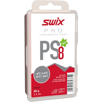 Swix PS8 Red, -4°C/+4°C, 60g