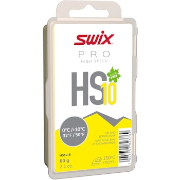 Swix HS10 Yellow, 0°C/+10°C, 60g