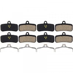 Nukeproof Shimano Saint-Zee-TRP Quadiem-Slate Pads (8pk, 4 sets Organic)