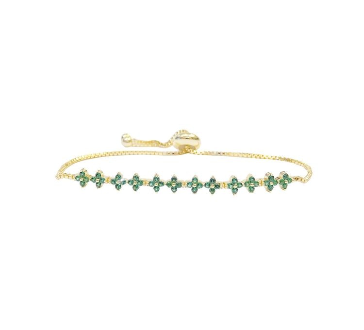 Armband Glimmer grön