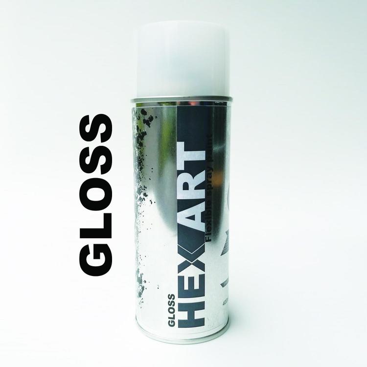 GLOSS HEXART FLEXIBLE PAINT AEROSOL (400ML)