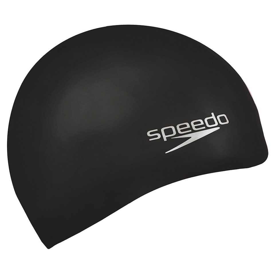 Speedo Plain Moulded Silicon Cap Junior