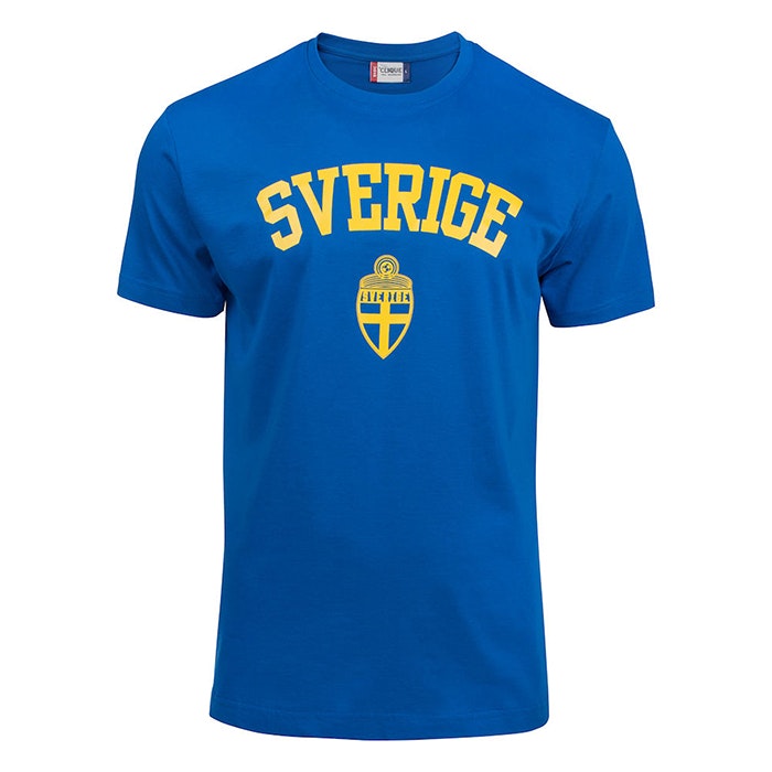 Sverige T-Shirt Blå Sr