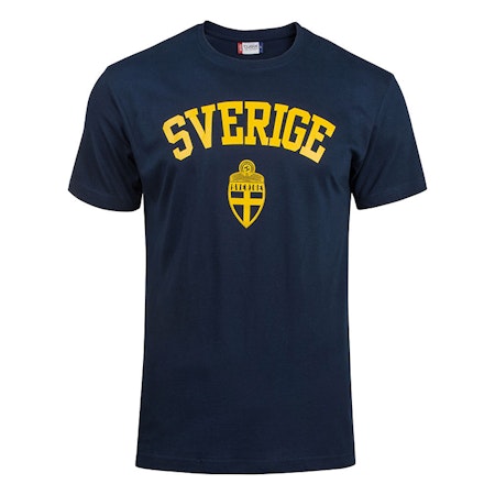 Sverige T-Shirt Navy Sr
