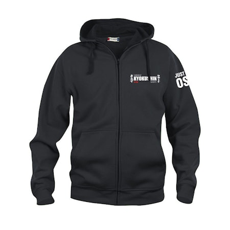 KyoKushin Karate Clique Basic Hood Zip Dam