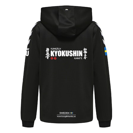 KyoKushin Karate Hummel Full Zip Poly Hood Dam