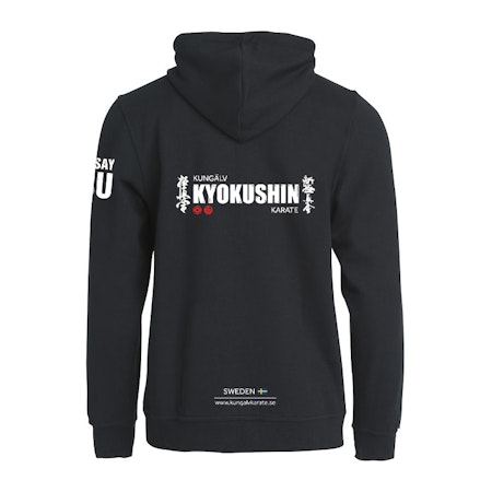 KyoKushin Karate Clique Basic Hood Zip Dam