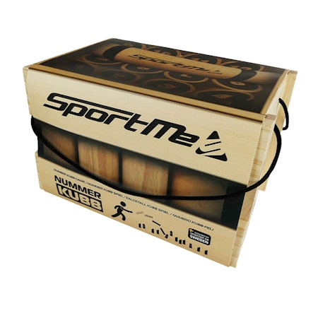 Sportme Nummerkubb i låda