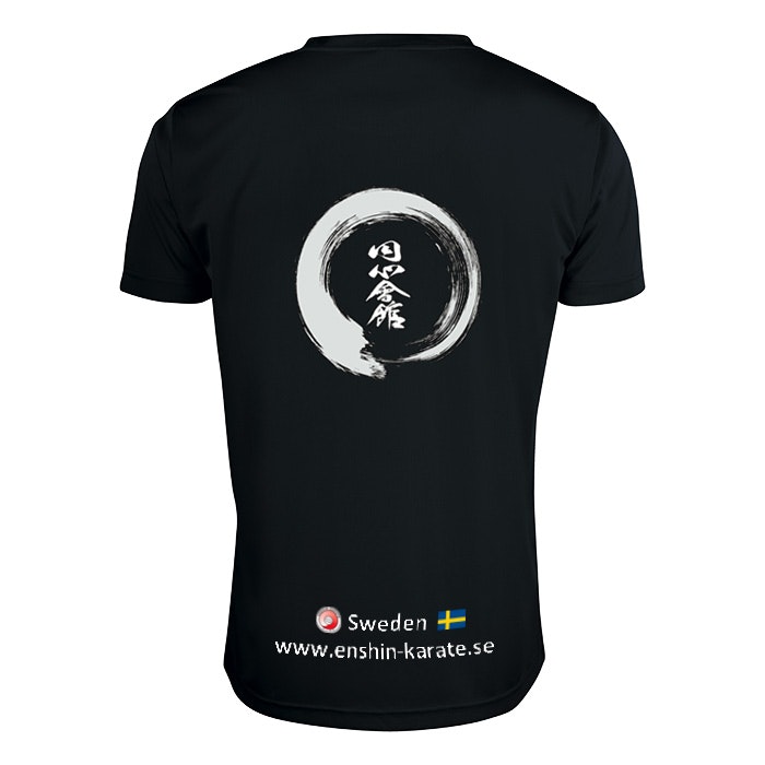 Knivsta Enshin Karate Clique Funktions T-shirt Junior
