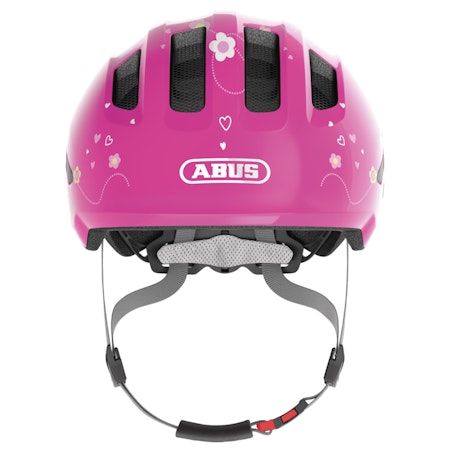 Abus Smiley 3.0 Cykelhjälm Jr Pink Butterfly