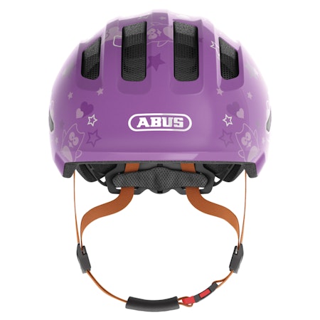 Abus Smiley 3.0 Cykelhjälm Jr Purple Star