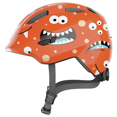 Abus Smiley 3.0 Cykelhjälm Jr Orange Monster