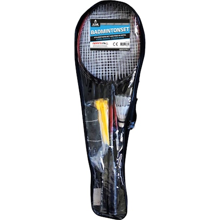 Sportme Badmintonset 4 spelare Med Nät