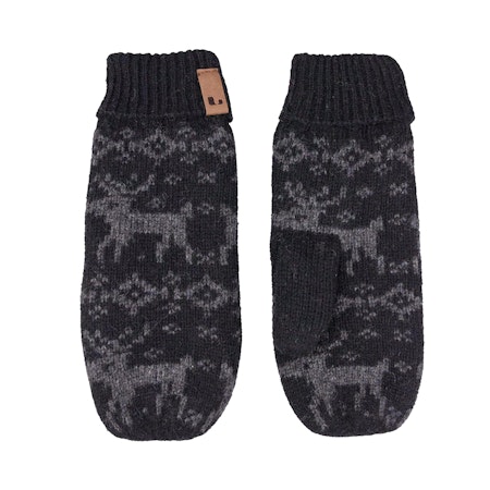 Lindberg Kåbdalis Wool Mitten Svart