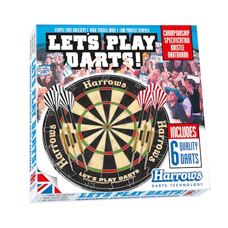 Harrows Let's Play Dart Set