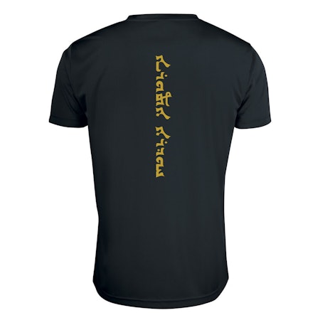 Assyriska BK Funktions T-shirt Svart Guld
