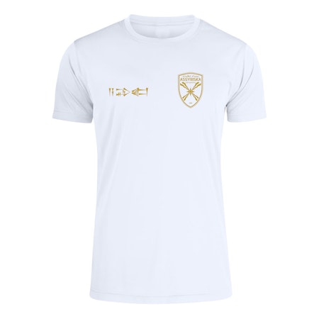 Assyriska BK Funktions T-shirt Vit Guld