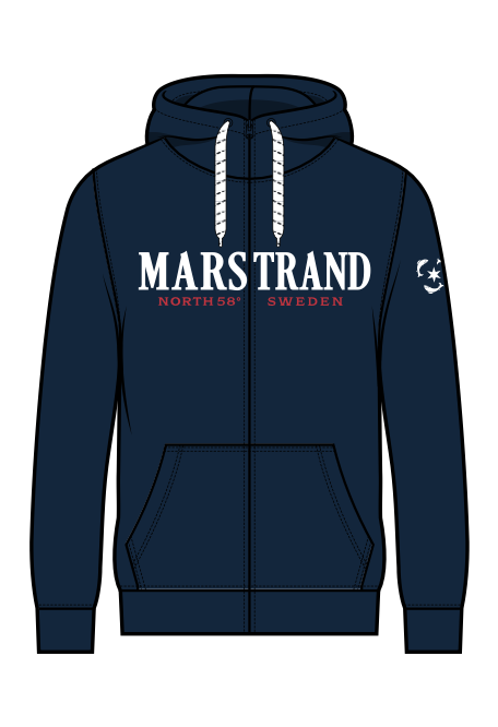 Peca - Marstrand Zip Hood Man (Navy)