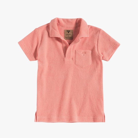 OAS - Kids Pink Terry Shirt