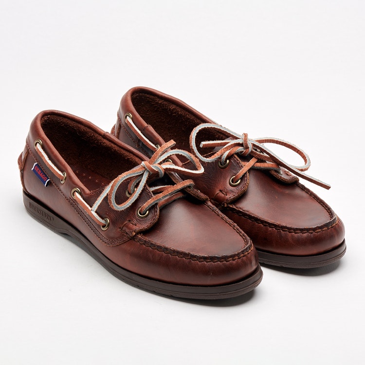 Sebago - Victory Waxy W, Brown Gum