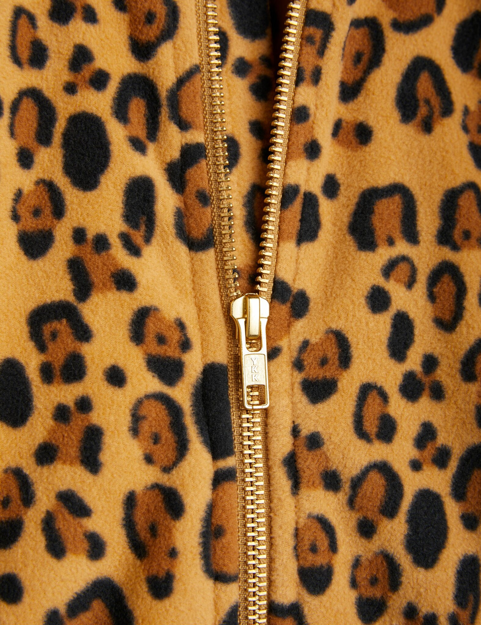 Mini Rodini - Fleece Jacket, Leopard