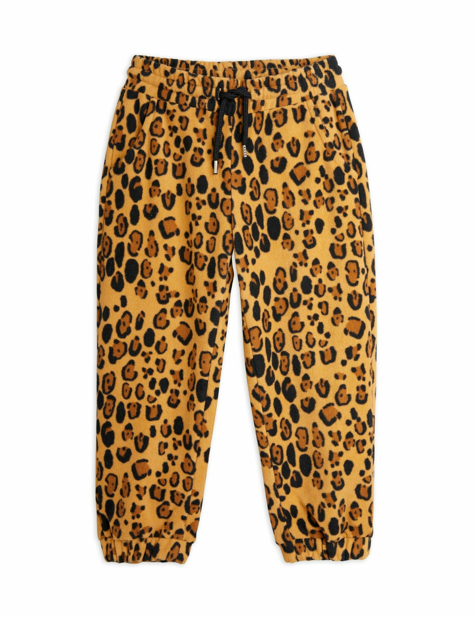 Mini Rodini - Fleece Pants, Leopard