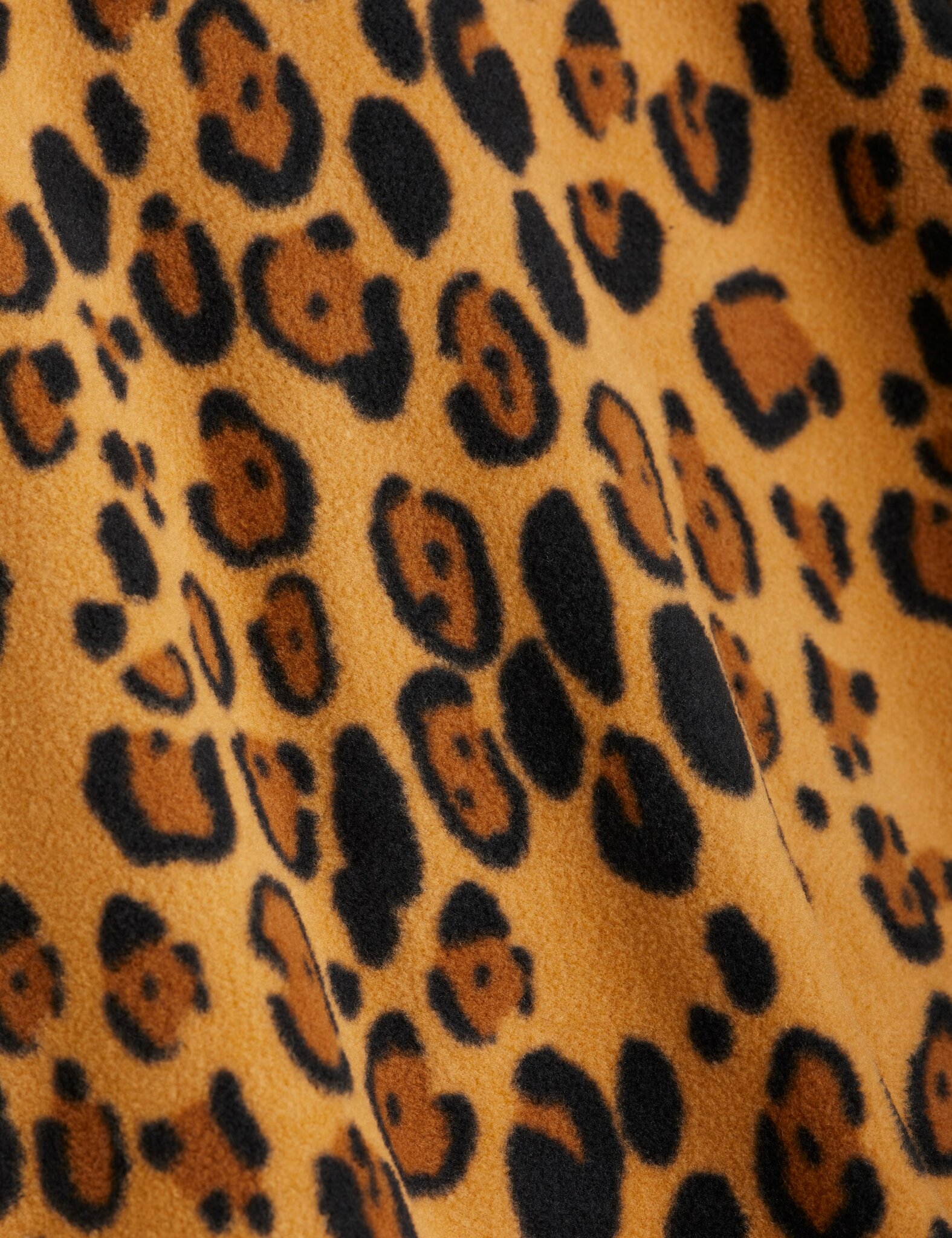 Mini Rodini - Fleece Pants, Leopard