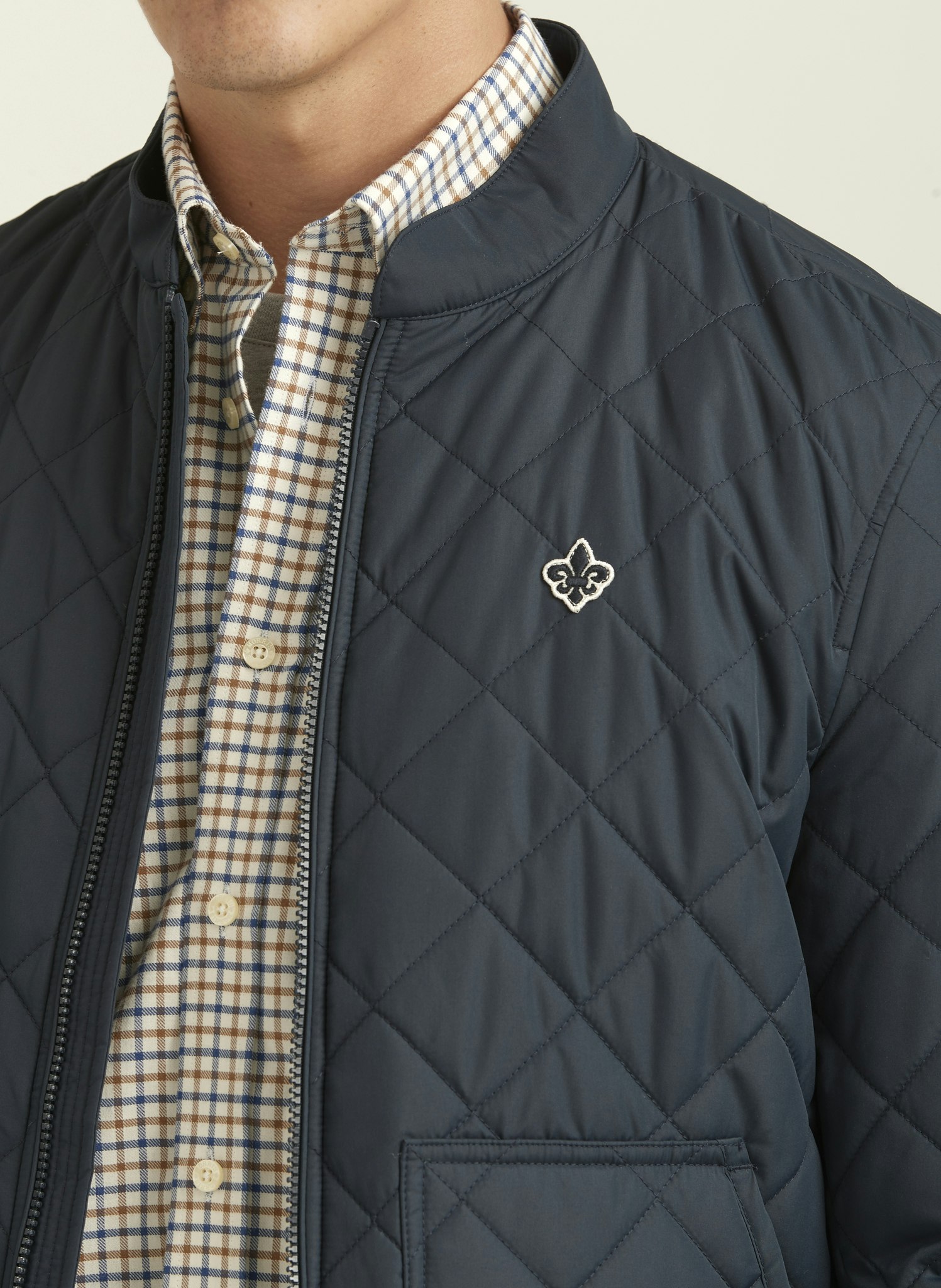 Morris - Kensington Quilted Jacket, Blue