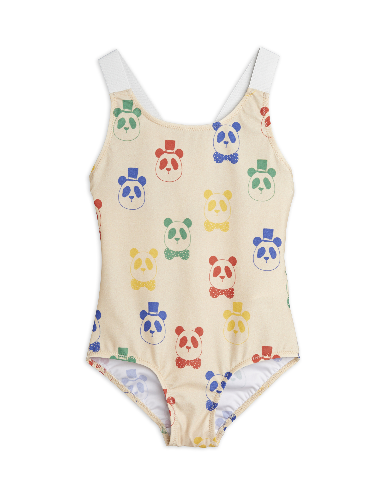 Mini Rodini - Panda UV Swimsuit, Beige