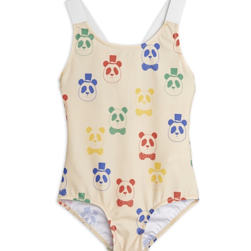 Mini Rodini - Panda UV Swimsuit, Beige