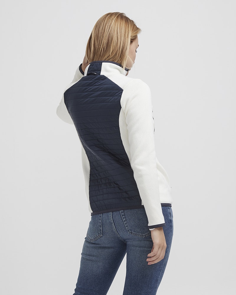 Holebrook - Mimmi Fullzip WP, Offwhite/Navy