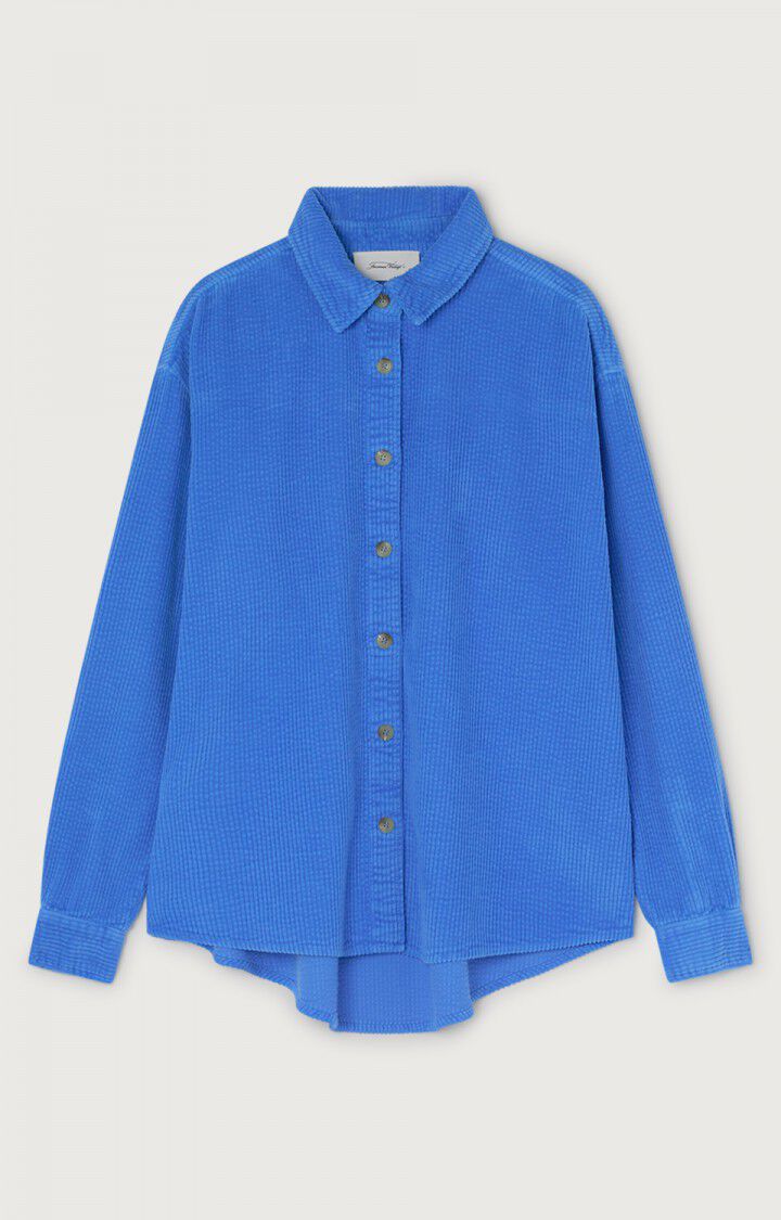American Vintage - Padow Cord Shirt, Bleuet