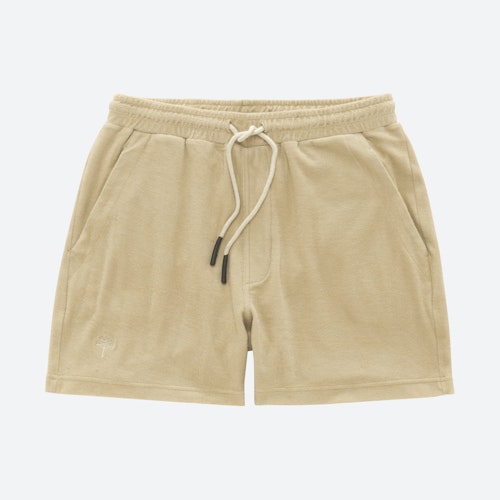 Beige Terry Shorts