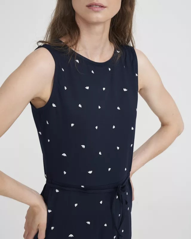 Holebrook - Jennie Dress, Navy/White